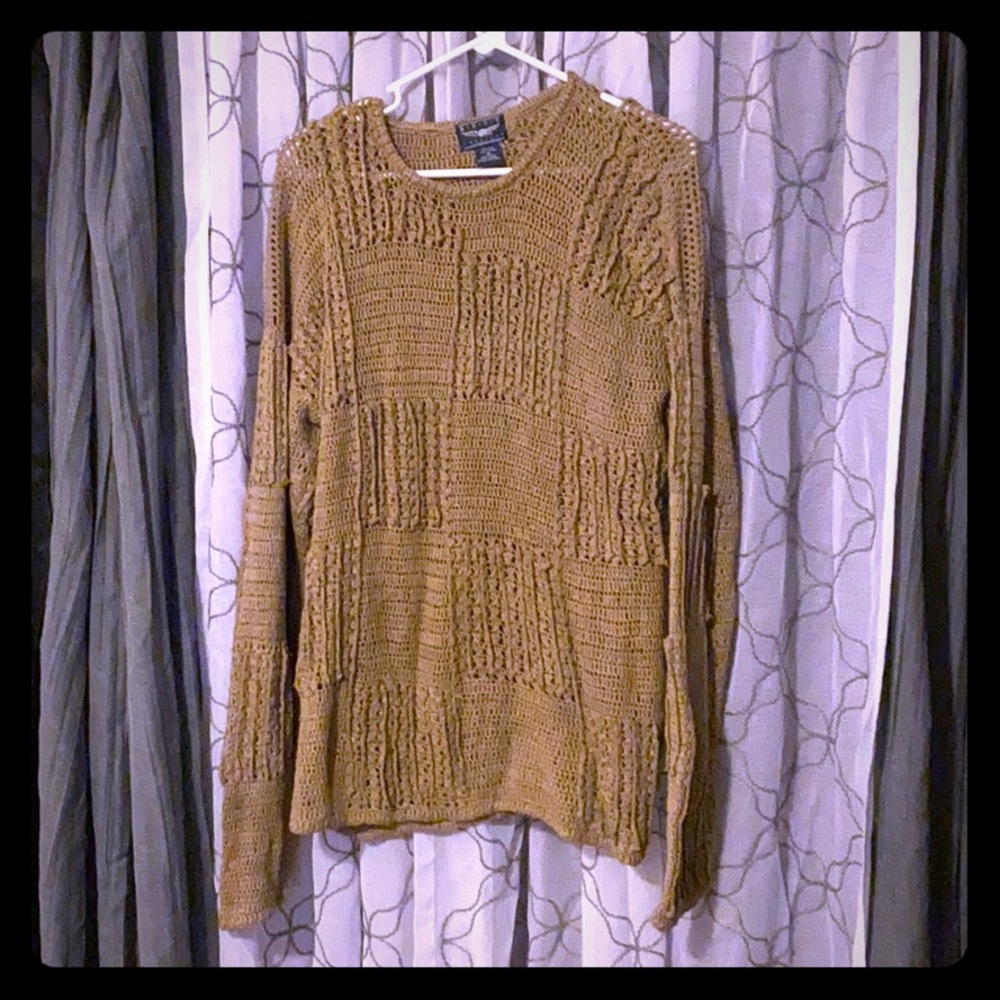 Crocheted sweater